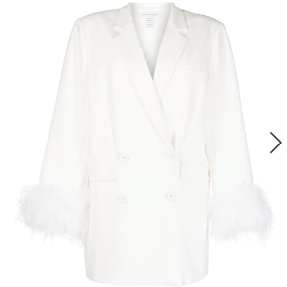 Designer Lincoln mini dress by Rachel Gilbert White Medium - Picture 2 of 9